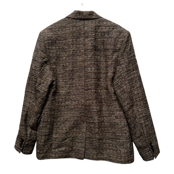 Zara Mens Hemp Silk Blend Blazer Size XL - Picture 2 of 9